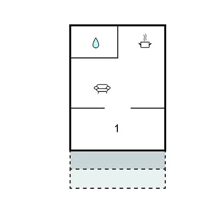 1 Bedroom Cozy In * Skjern